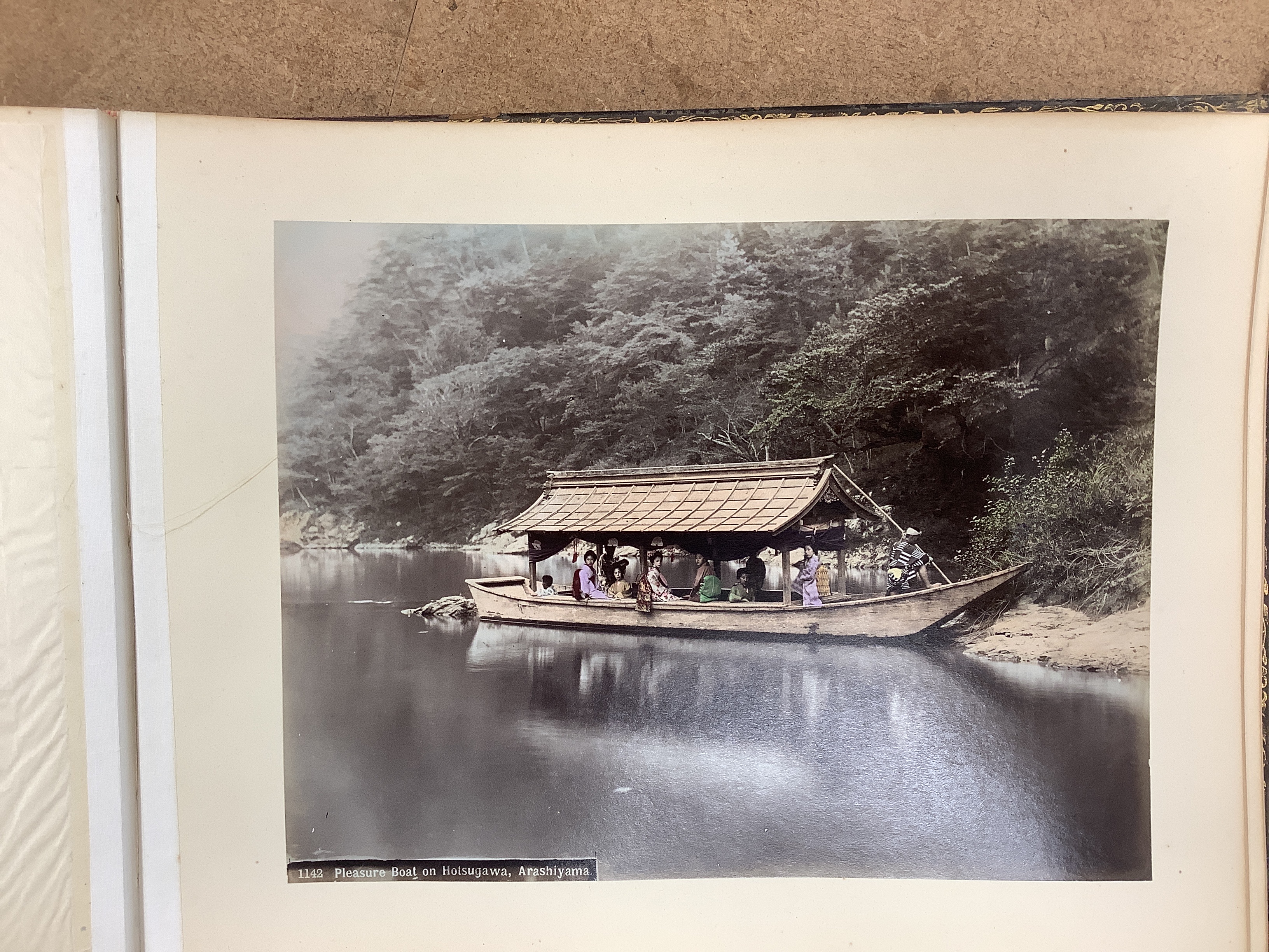 Two Japanese photo albums